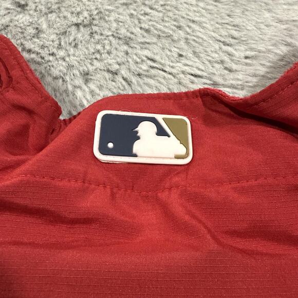 Washington Nationals Jacket Mens 2XL MLB Baseball Windbreaker 1/4 Zip Up Light - Picture 8 of 13